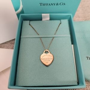 Tiffany Necklace Sterling Silver